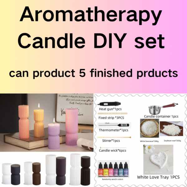 Simple DLY scented candles lasting diffuser large capacity set - Image 2