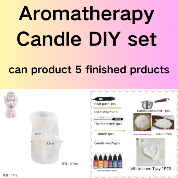 Handmade homemade scented candle DIY material package soybean wax making tool - Image 2