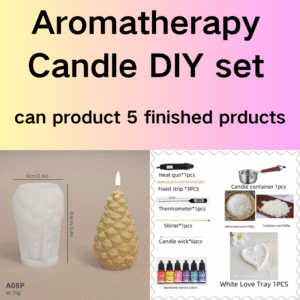 Handmade homemade scented candle DIY material package soybean wax making tool