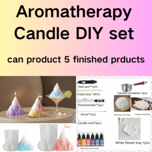 Original fragrance scented candle DIY handmade material package birthday wedding gift scented wax cup