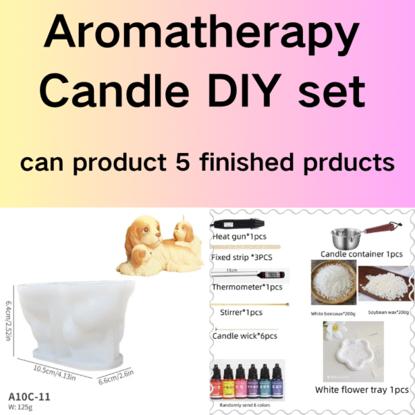 Simple DLY scented candles lasting long-lasting diffuse large capacity environmentally friendly soy candle set - Image 2