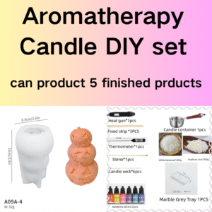 Original fragrance scented candle DIY handmade material package birthday wedding gift scented wax cup