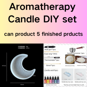 Handmade homemade scented candle DIY material package soybean wax making tool
