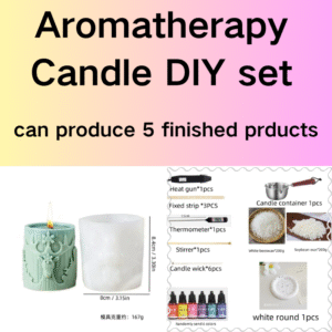 Original fragrance scented candle DIY handmade material package birthday wedding gift scented wax cup