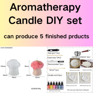 Handmade homemade scented candle DIY material package soybean wax making tool